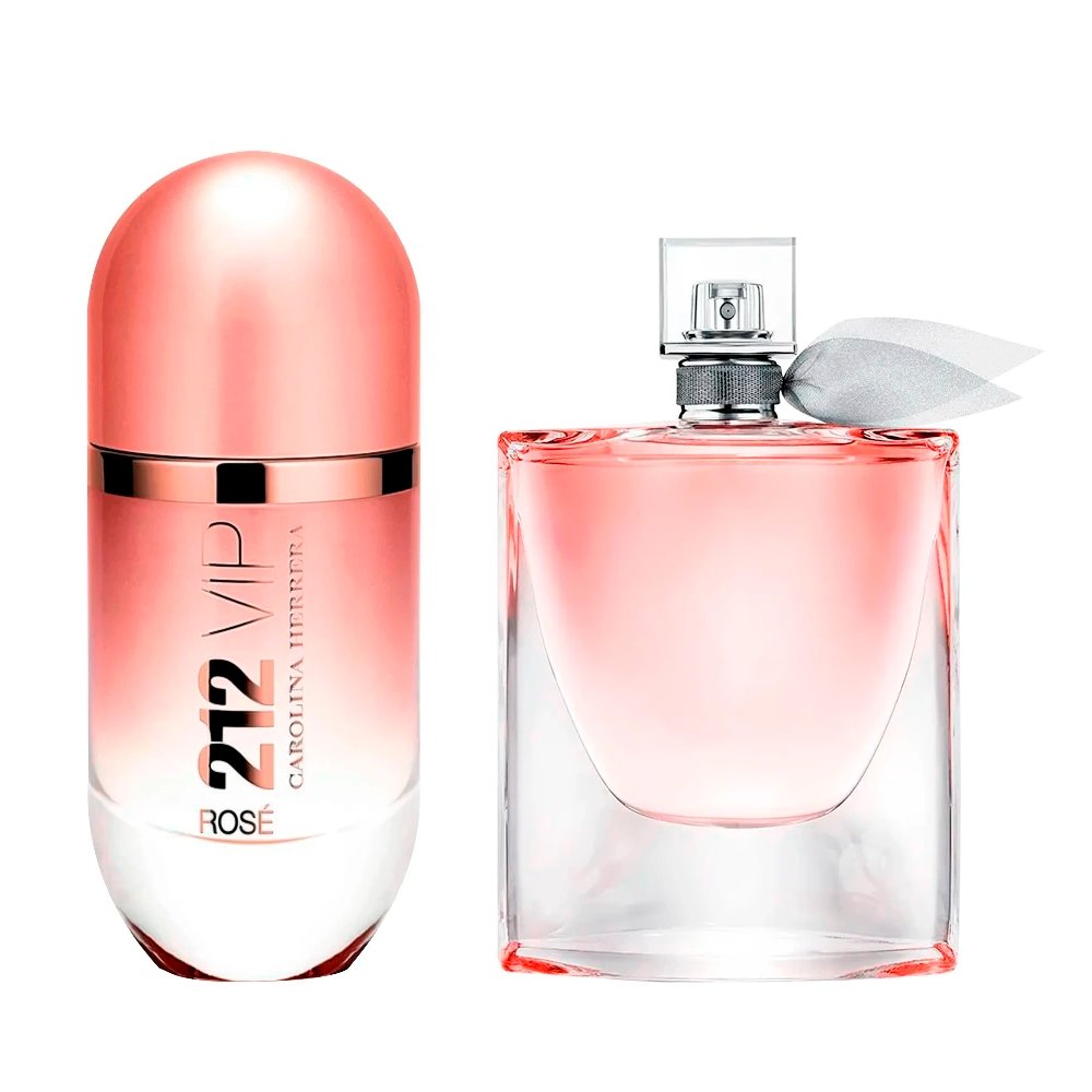 Zestaw Perfum 212 VIP Rosé i La Vie est Belle