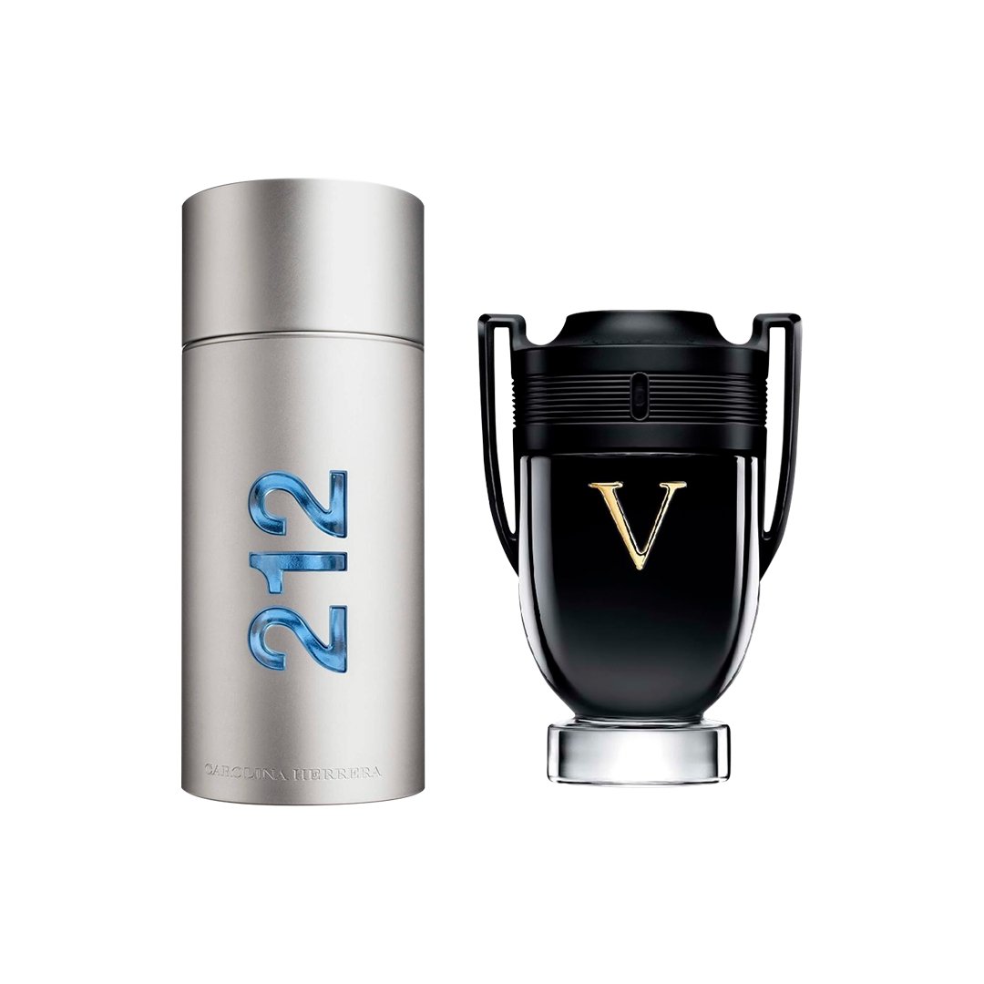 Zestaw Perfum Męskich 212 MEN i Invictus Victory