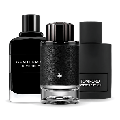 Zestaw 3 perfum Tom Ford Ombre Leather, Givenchy Gentleman, Montblanc Explorer 100ml