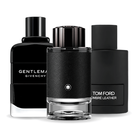 Zestaw 3 perfum Tom Ford Ombre Leather, Givenchy Gentleman, Montblanc Explorer 100ml