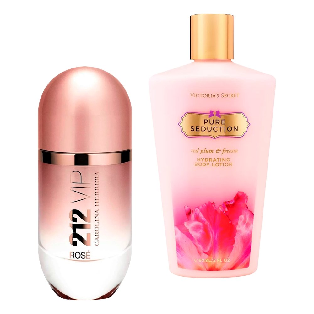 Zestaw Perfumy 212 Rosé i krem Victoria Secrets