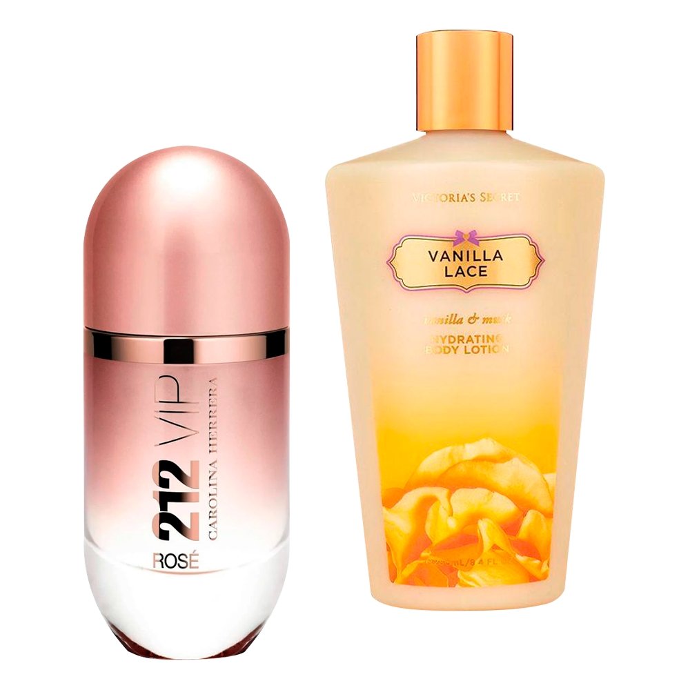 Zestaw Perfumy 212 Rosé i krem Victoria Secrets